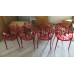 Style Ghost Tree Chair In Red Color