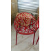 Style Ghost Tree Chair In Red Color