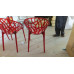 Style Ghost Tree Chair In Red Color